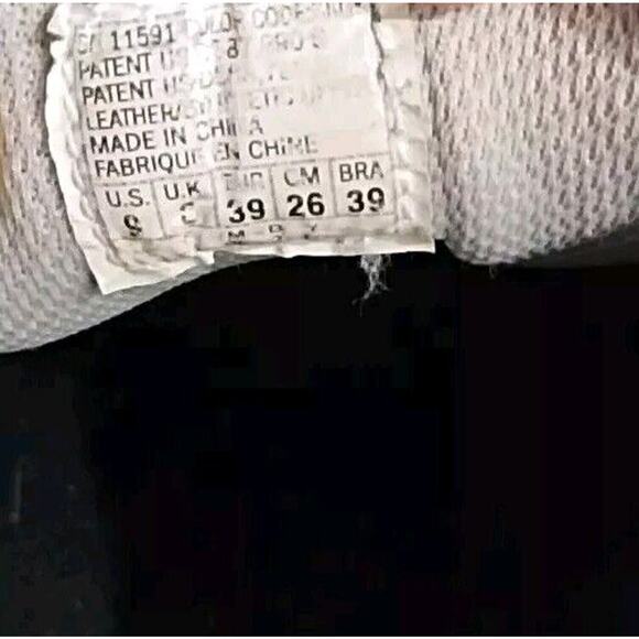 Skechers Shoes D'Lites Black silver Leather Slip On #11591 Women's 9 sparkle - Picture 9 of 10